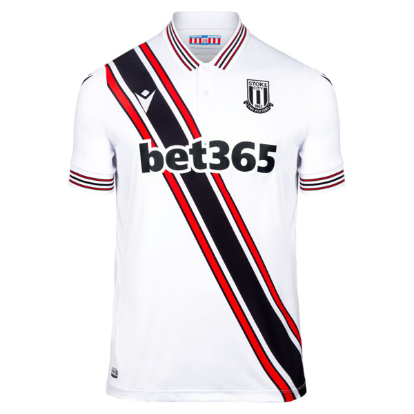 Thailandia Maglia Stoke City Away 2022 2023 Bianco